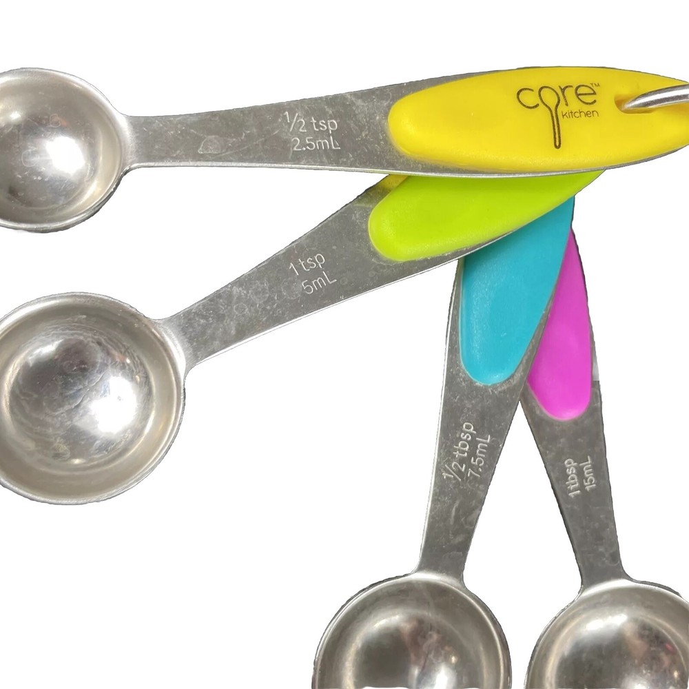 Core Kitchen Measuring Spoons Set 4 Sizes