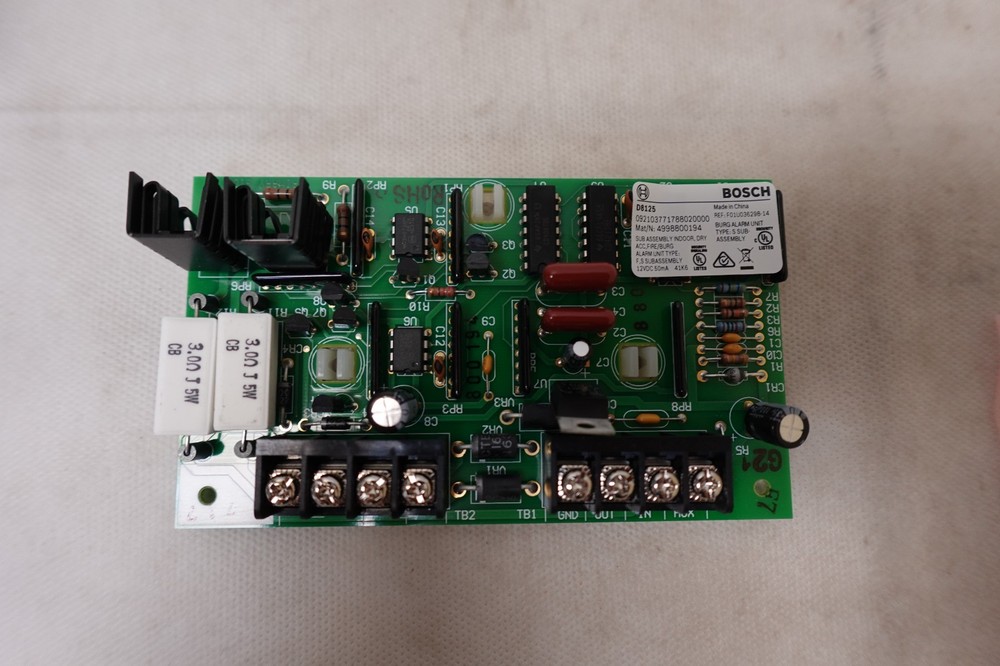Bosch Radionics D8125 Alarm System Popex Zone Expander Module New Open Box