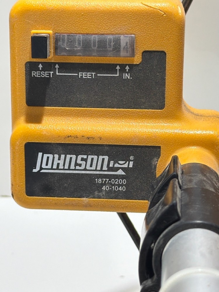 JOHNSON LEVEL & TOOL 1877-0200 CASTER WHEEL 3FT MEASURING TOOL (P32011400)