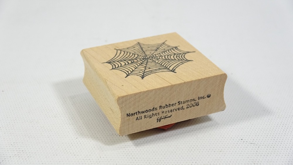 2006 Northwoods Rubber Stamps Spiderweb