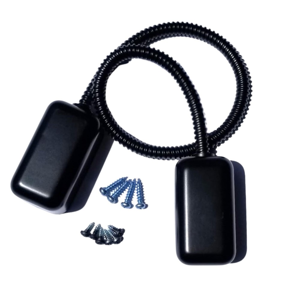 Armored Loop Power Transfer | Electrified Commercial Exit Doors | Door Black