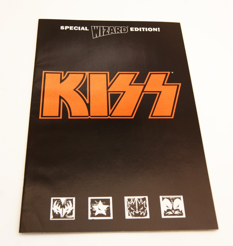 Kiss Comic Book 1998 Marvel Music Insert Special Wizard Edition