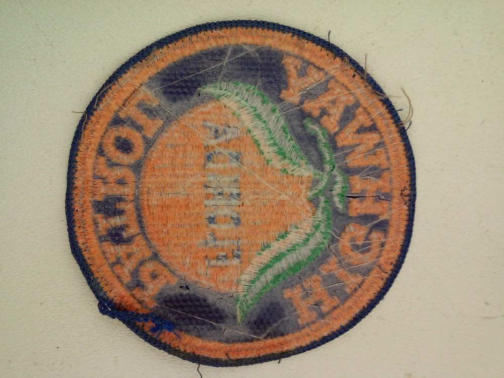 Highway Florida Patrol Patch 3.9-Inch Diameter