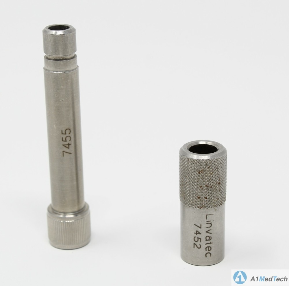 Linvatec 7452 7455 Endoscopy Light Source Fitting Fiber Optic Accessory