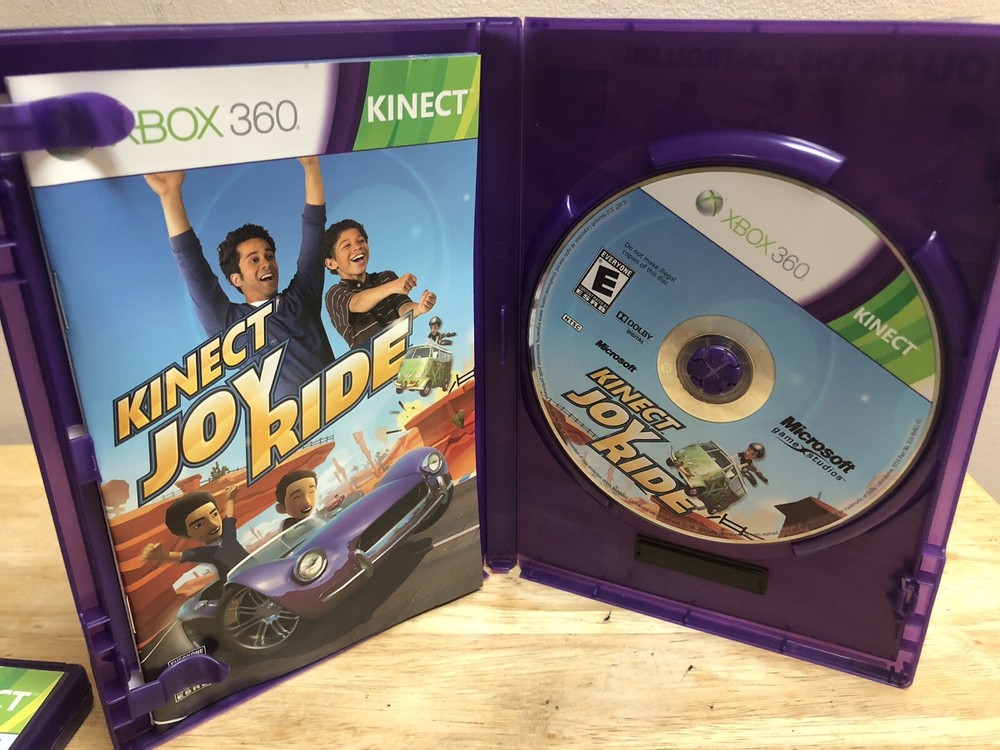 Microsoft Motion Sensing Gaming Controller For Xbox 360 Kinect Includes 3 Games