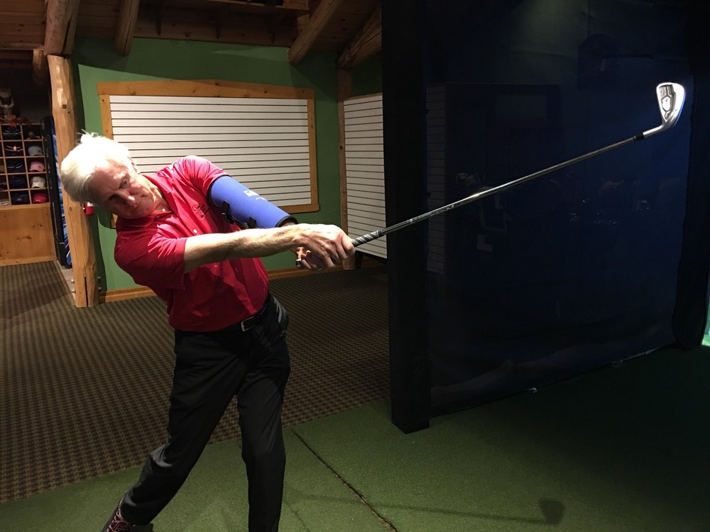 Golf Trainer - Stop Casting, "Straight Arm" Can Help-standard size