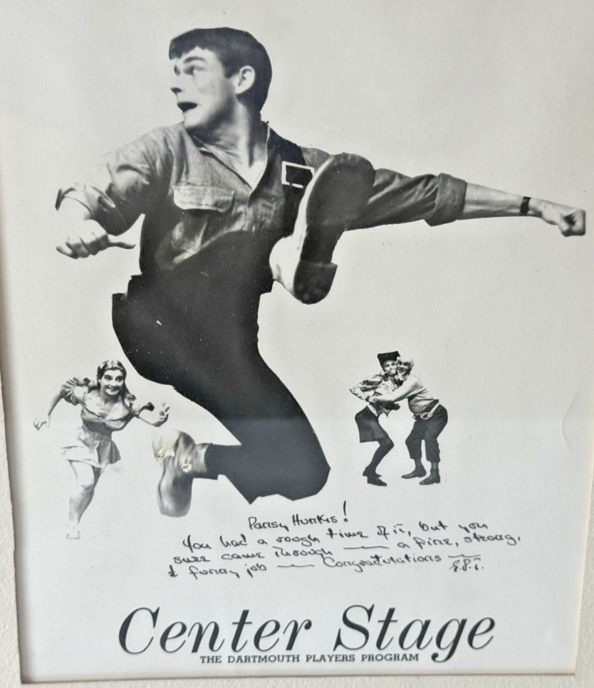 Vintage Center Stage Dartmouth Players Personalized Playbill Poster Program