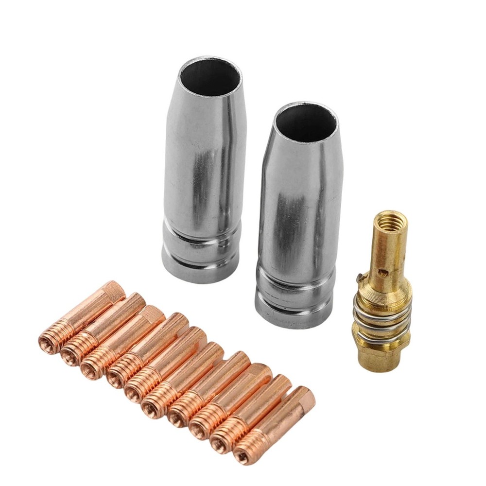 Complete For MIG Welding Kit 13PCS Including Gas Nozzles Diffuser and Tips