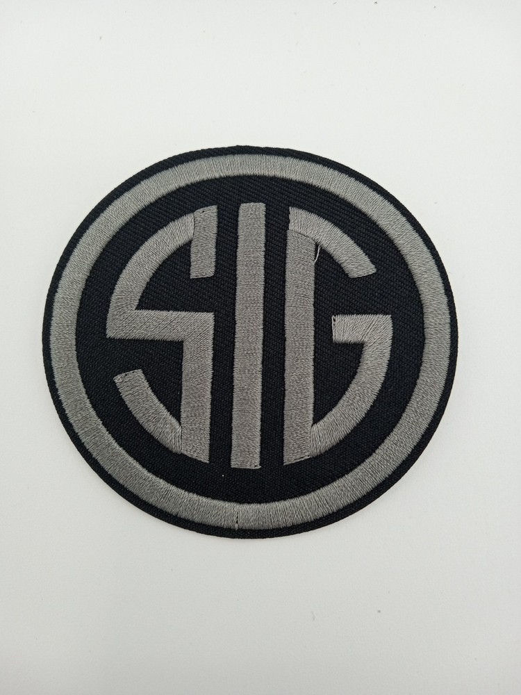 Sig Sauer Embroidered Iron On Patch
