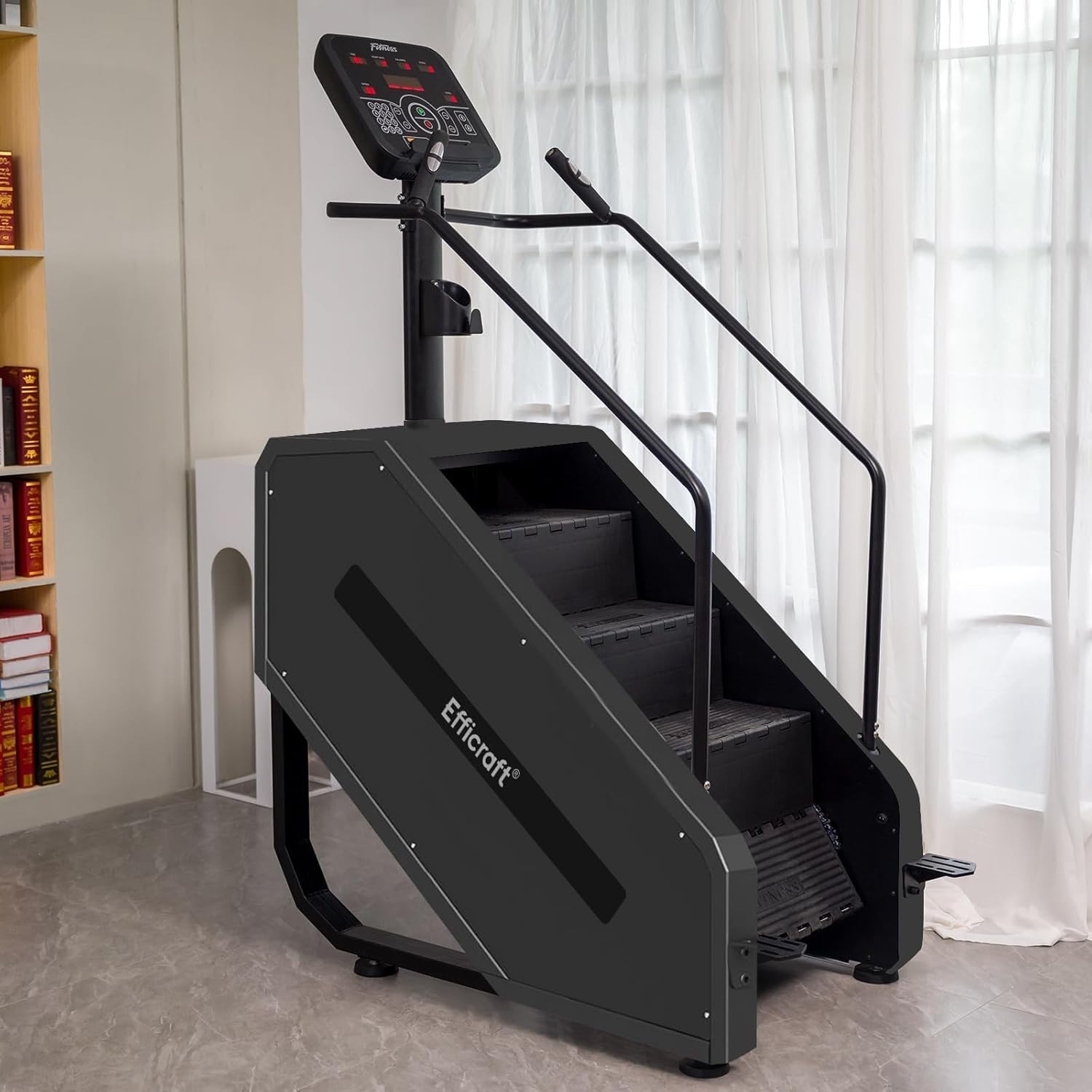 Stair Stepper With Led Screen,15 Speed Levels Stairmaster For Cardio & Lower Bod