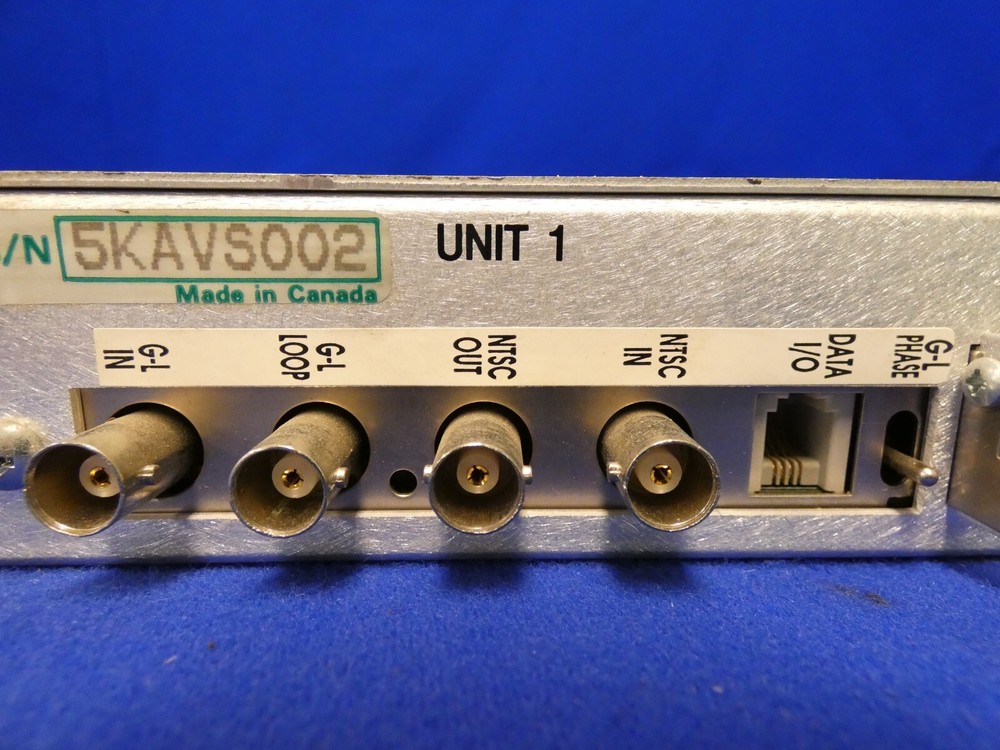 DPS MicroSYNC AVS-2400/AVS-2410 Stereo Audio/Analog Video Synchronizer System