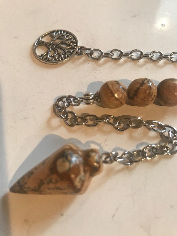 Picture Jasper Pendulum Divination Communication 74