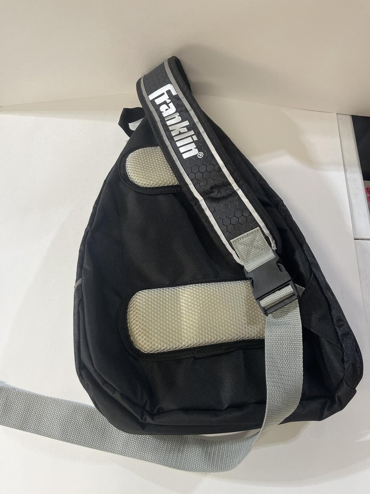 NEW Franklin Black Sling Bag with Adjustable Strap