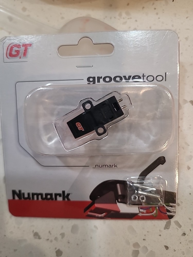 Numark GrooveTool Cartridge & Stylus (Silver headshell not included)