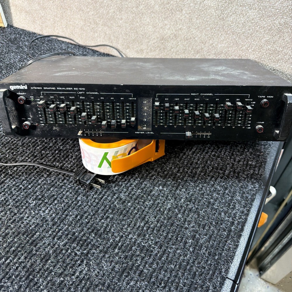 Gemini Stereo Graphic Equailizer EQ-1010