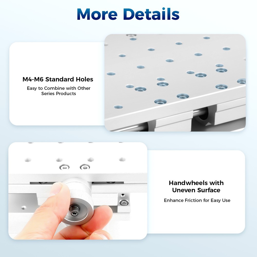 XYZ Axis 3D Workbench 3 Axis Moving Work Table Laser Marking Machine Optical Lab