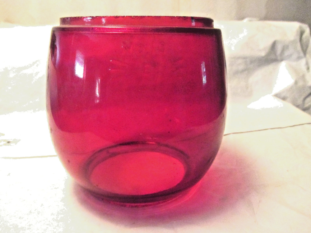 RED No. 10 EMBORY LANTERN GLOBE