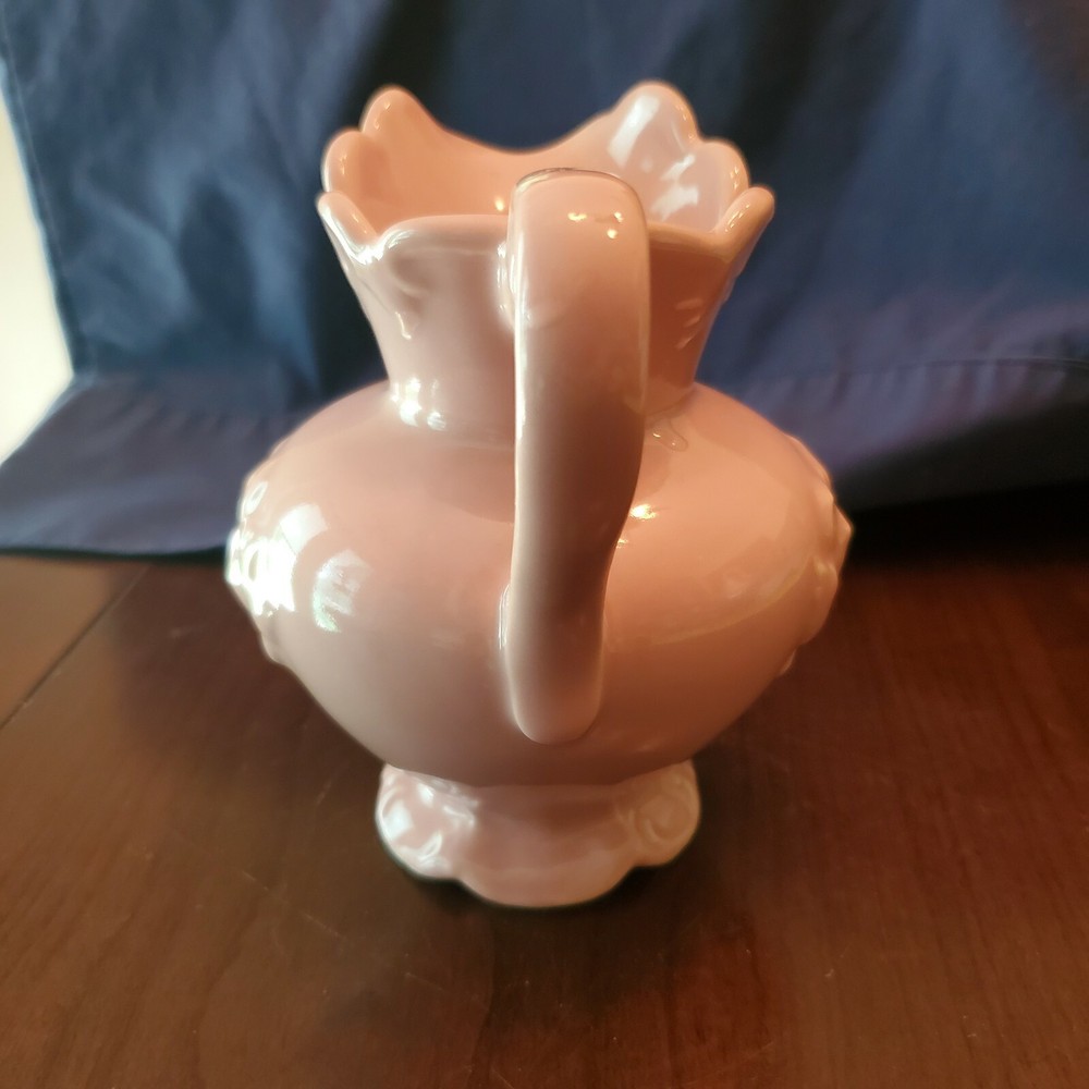 Comark Pink Ceramic Pitcher USA, 6", #224