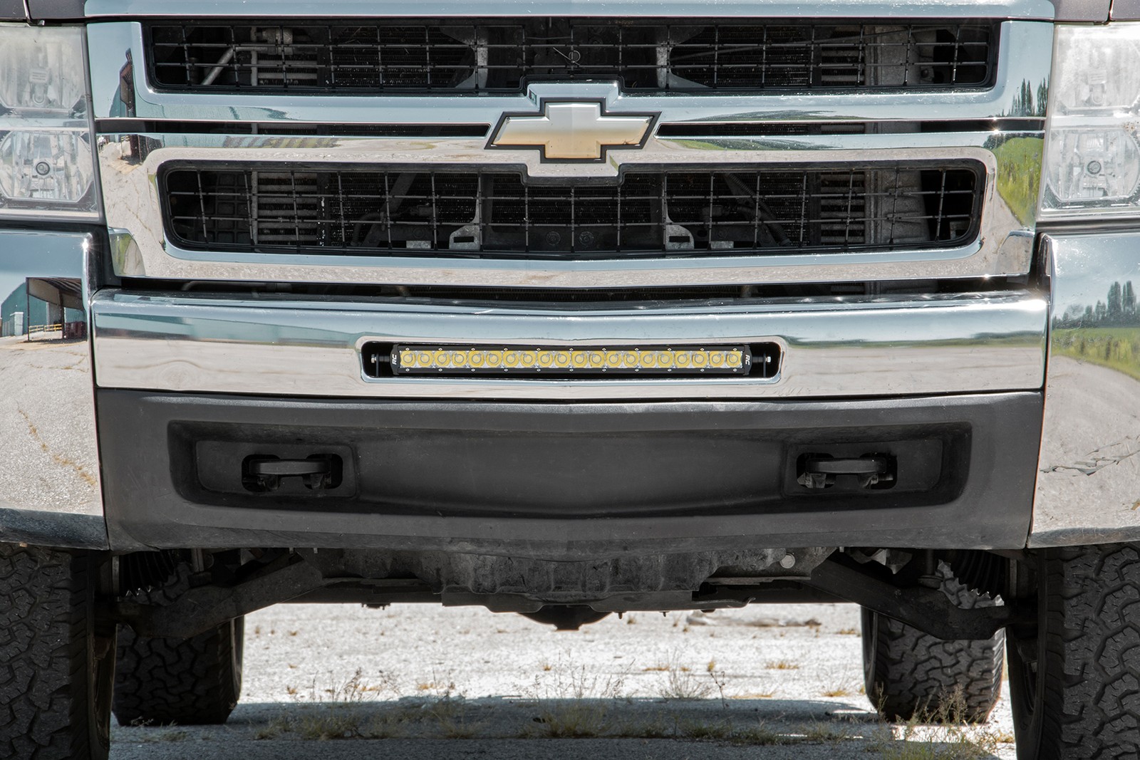 Rough Country 20" LED Hidden Bumper Brackets for 07-13 Chevy Silverado - 70523