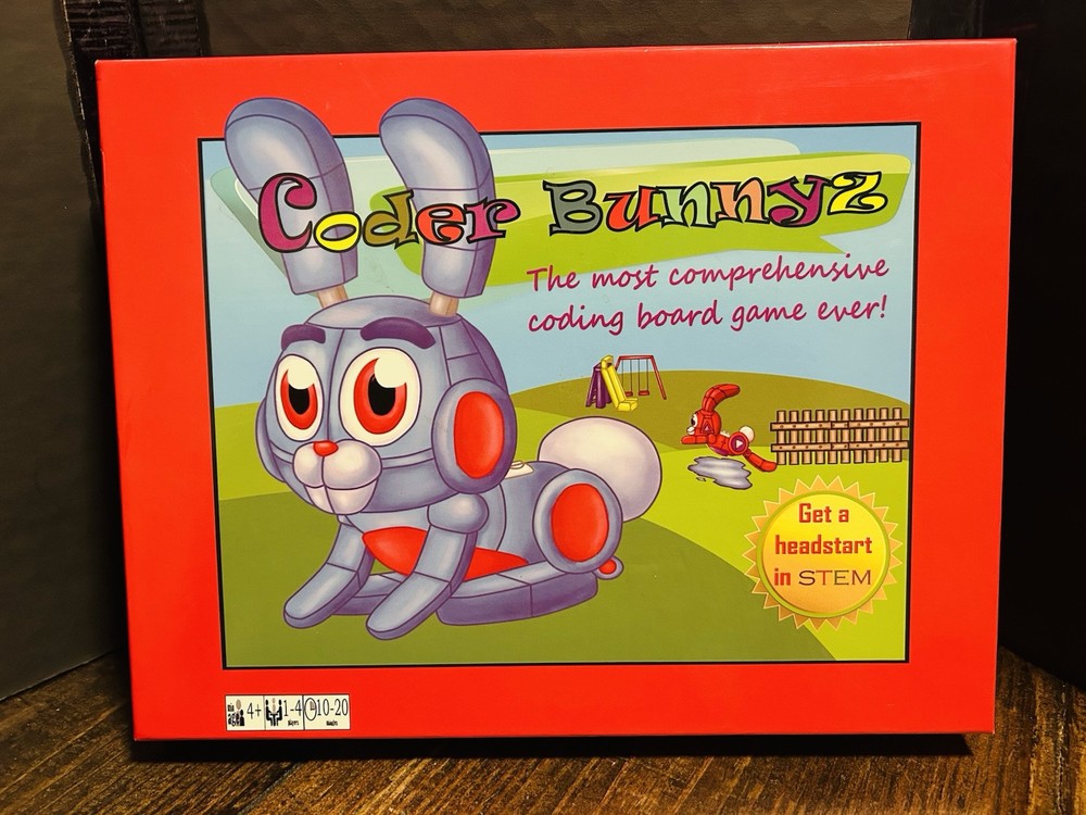 Coder Bunny 2 Board Game Coder Bunnyz  Comprehensive STEM Coding Board Game