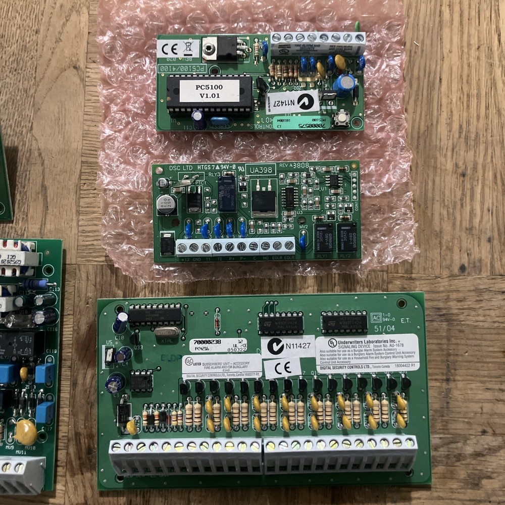DSC Security Communications PowerSeries PowerScan Extensions Lot Control Boards