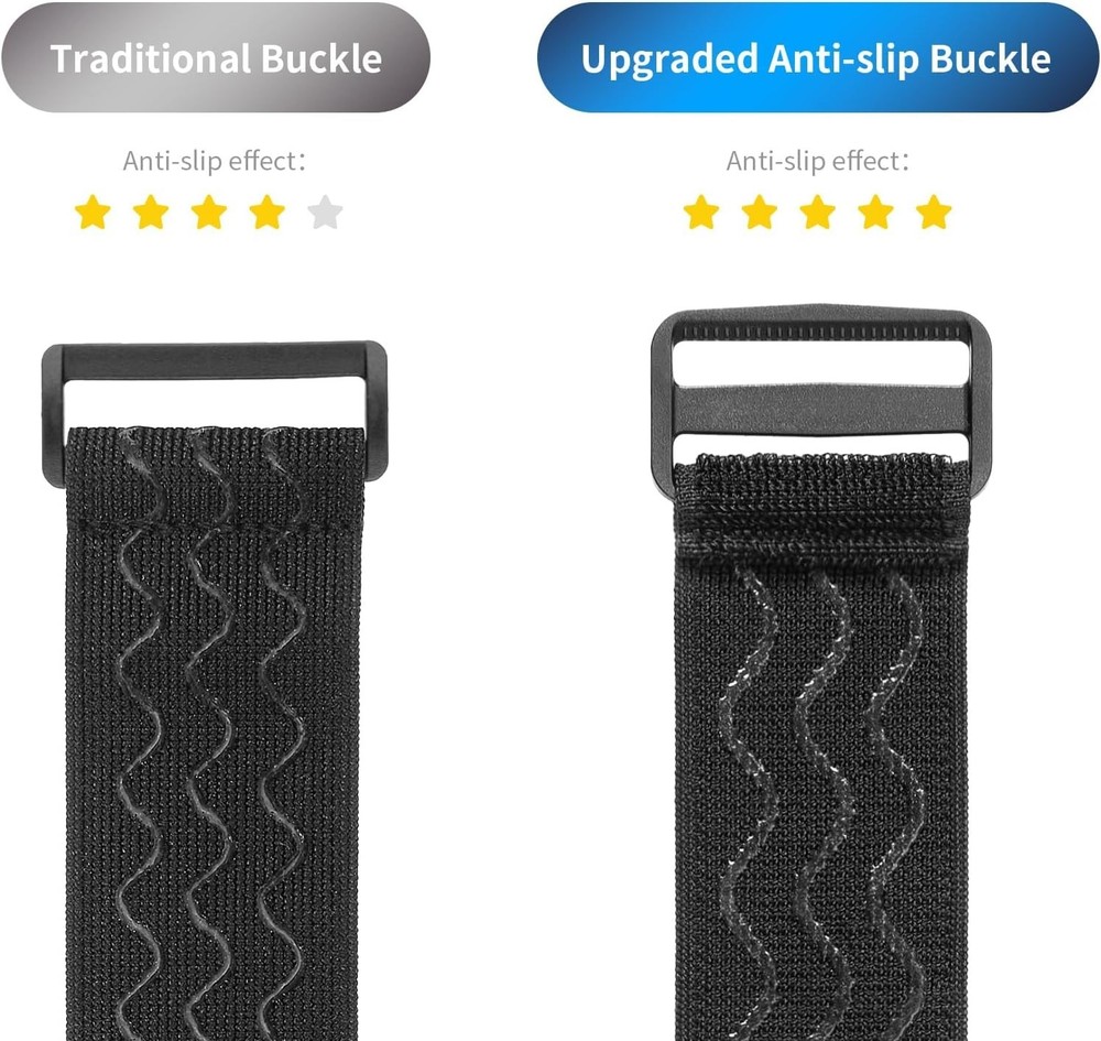 Elastic Cinch Straps 32 Inch Multipurpose Hook Loop Secure Luggage Yoga