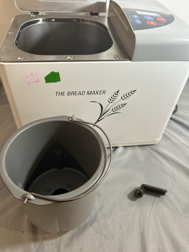 Welbilt Bread Maker ABM-350 1lb Tested Working White Bread Machine 4 Settings