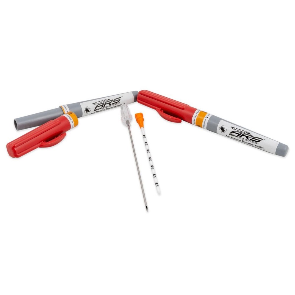 Enhanced ARS for Needle Decompression (10ga or 14ga)