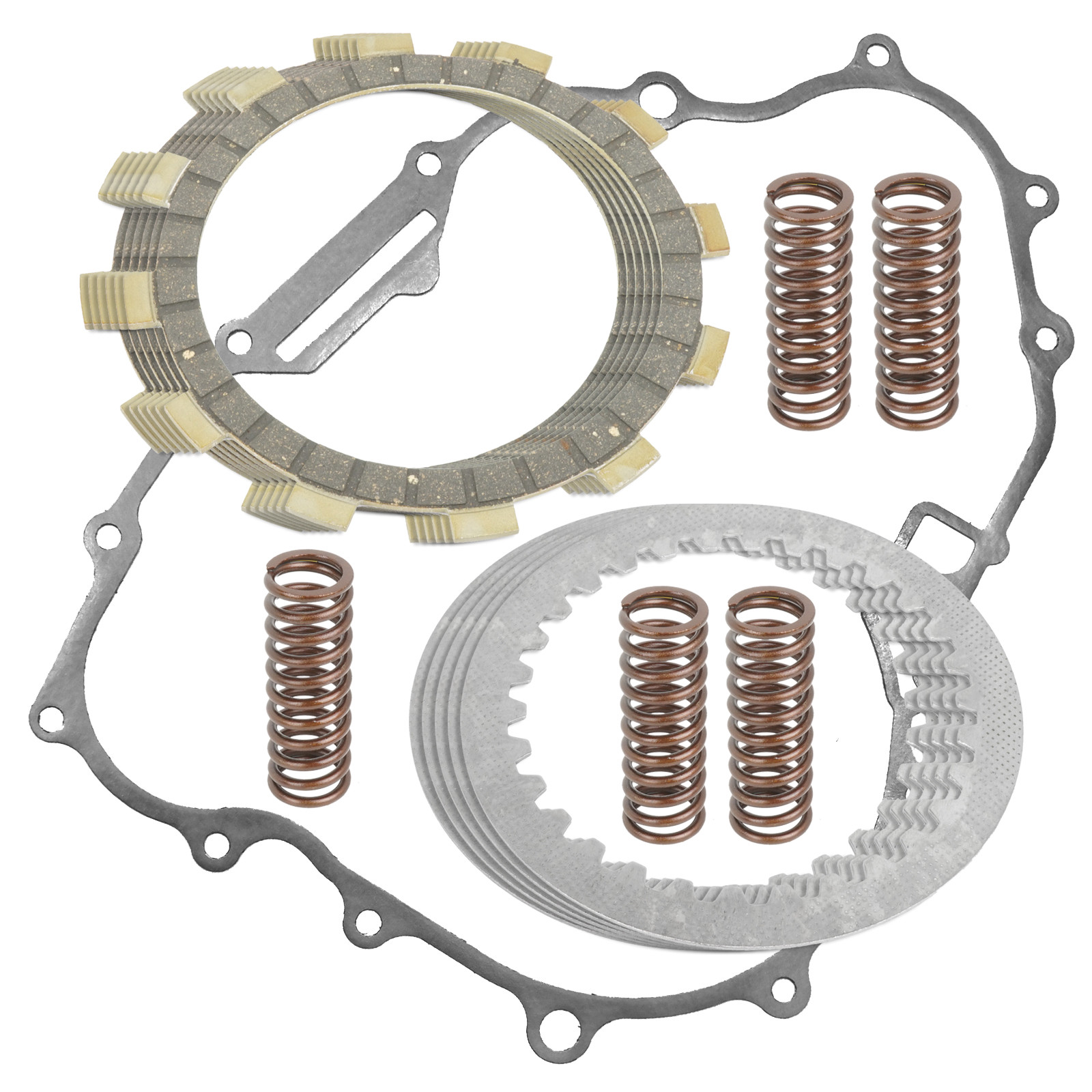 Clutch Friction Plates And Gasket Kit for Yamaha Raptor 250 YFM250R 2008-2013