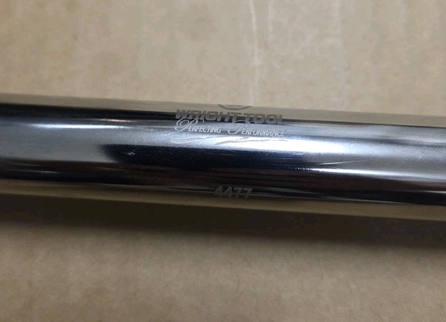 Wright Tool 4477 1/2" Micrometer Torque Wrench 20-150 ft-lbs