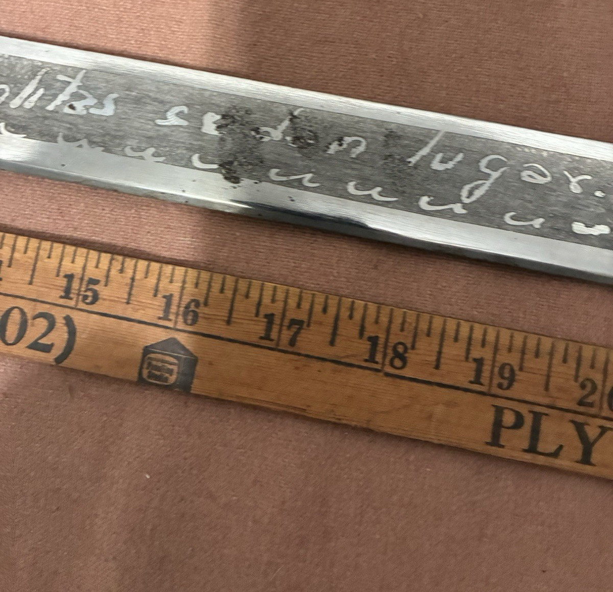 Oaxaca Mexican Machete Double Eagle Head with leather sheath