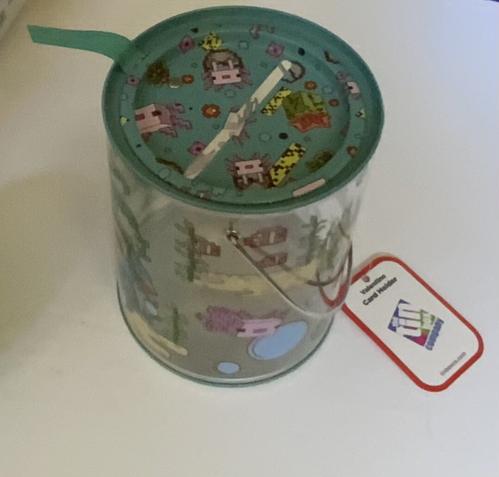 Minecraft Tall Clear Mailbox 5"x 6.25