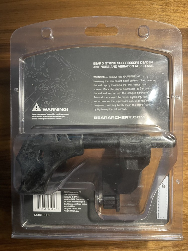 Bear X Crossbow String Suppressor