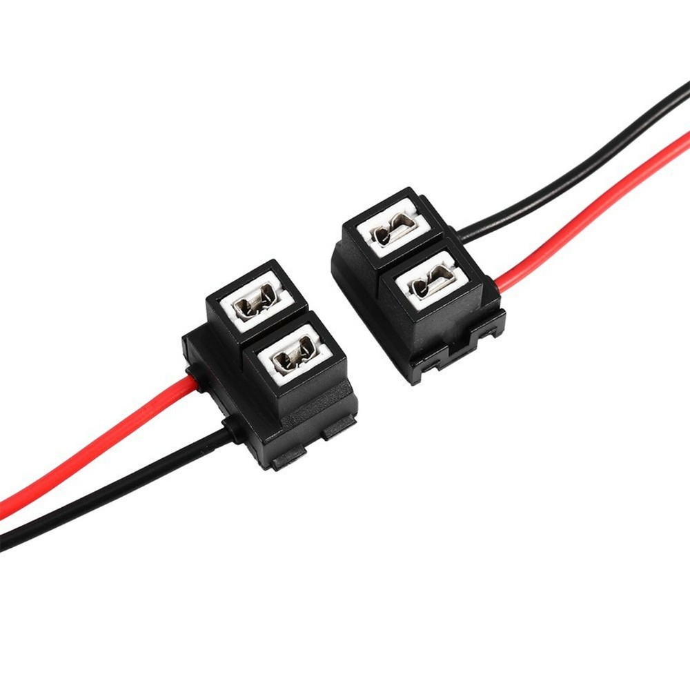 Extension Wire Ceramic A H7 Two Harness Head Light Low Beam Bulb Connector Plug