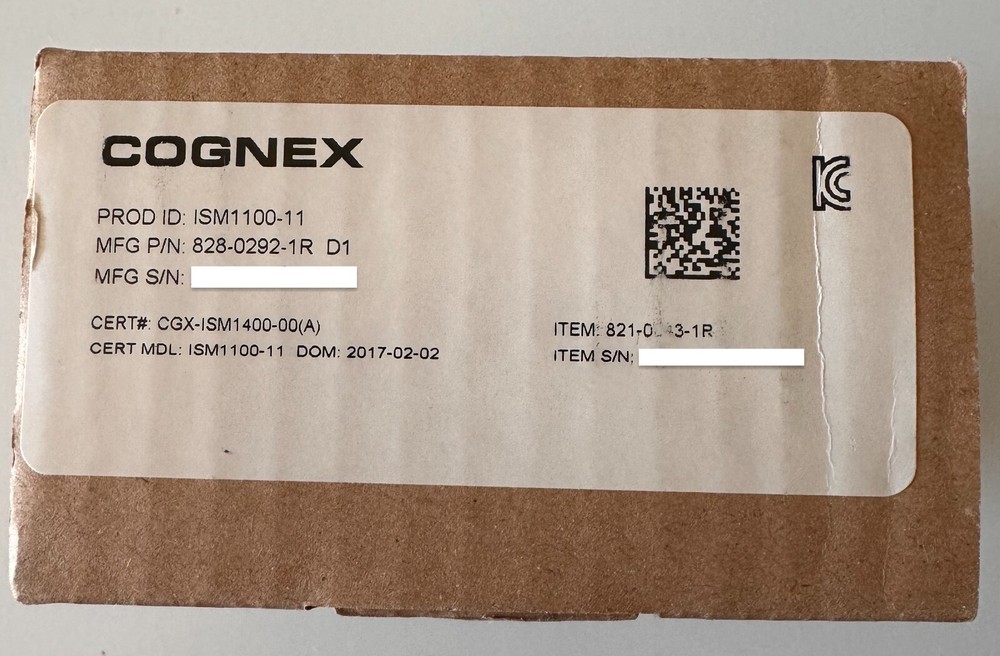 Cognex 821-0043-1R Vision Camera - Insight Camera