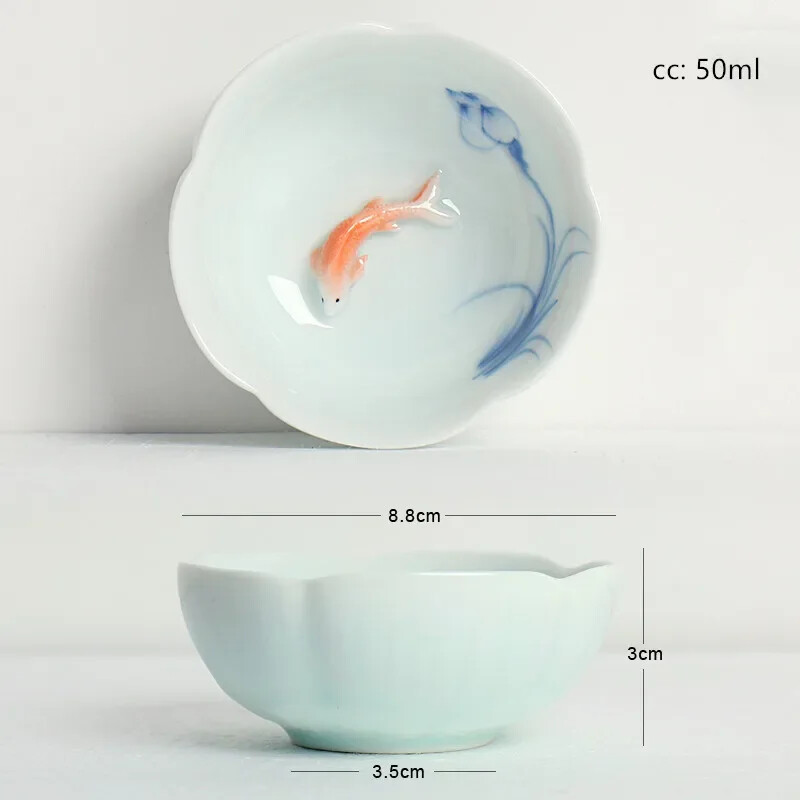 Hand-painted Ceramic Teacups Tea Sets Household Chinese Tea Sets