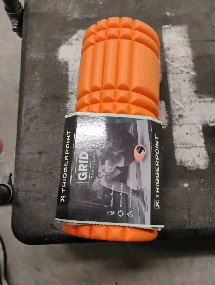 TRIGGERPOINT Grid Foam Roller Orange 13”x 5” Eva Foam