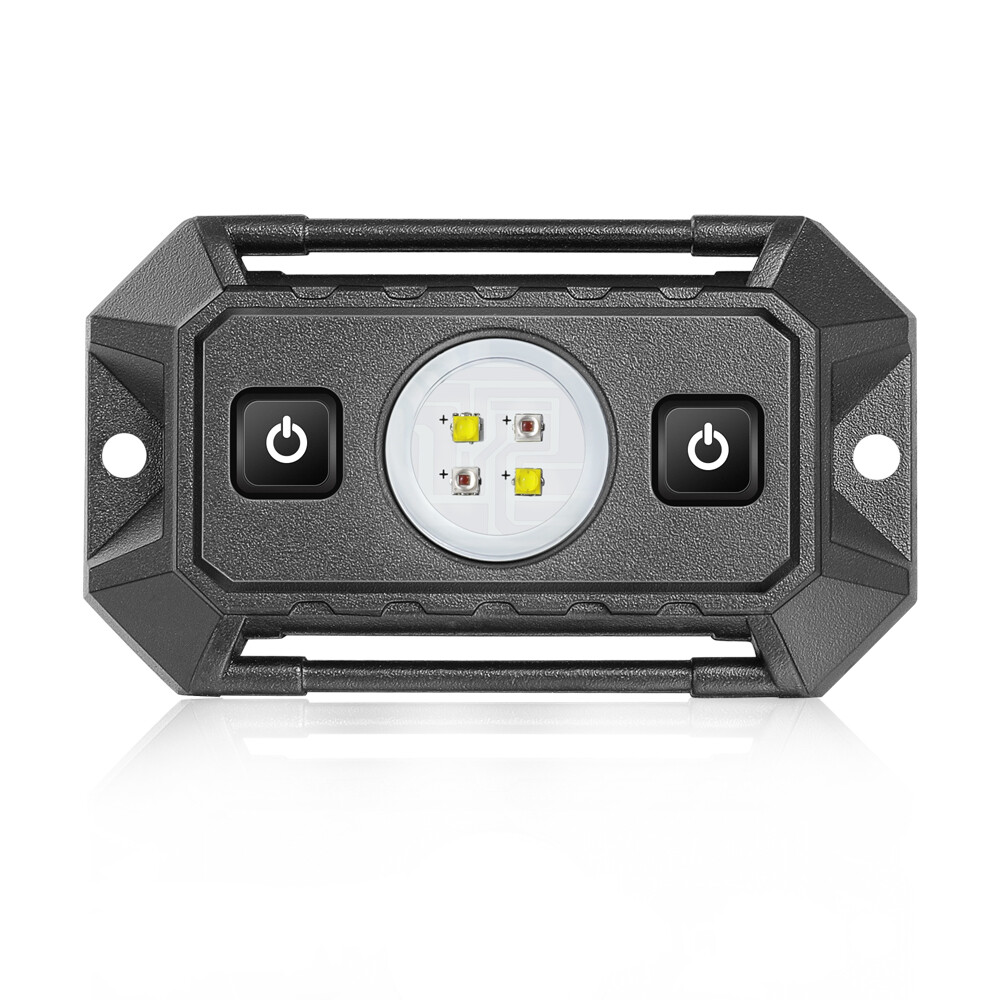 LED Dome Map Reading Light RED&White Car Interior Roll Bar Cage Mount switch UTV