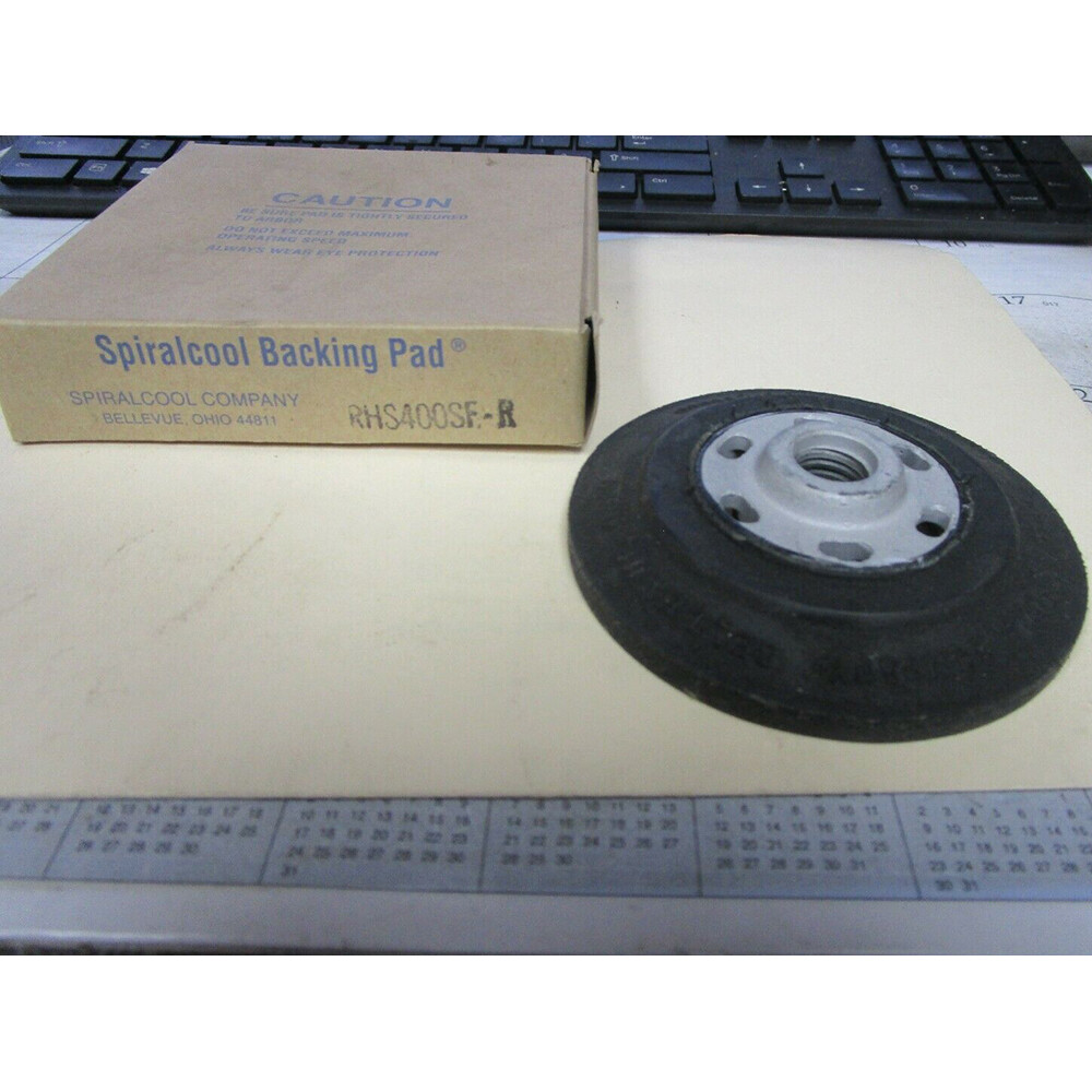 SPIRALCOOL BACKING PAD RHS400SF-R 4"