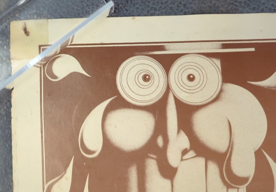 Monty Python Live New York Program Poster 1980 Terry Gilliam Artwork 20x30