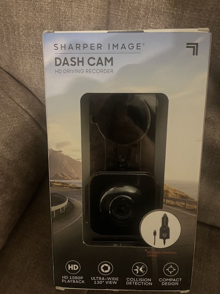 Sharper Image Dashboard Cam HD Driving Recorder