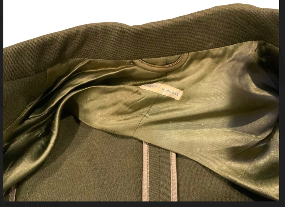 WWII Era 3rd Third Army Air Force Medical Corps Named Uniform