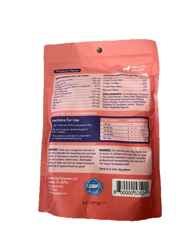 Prograde Skin & Coat Soft Chews - 120