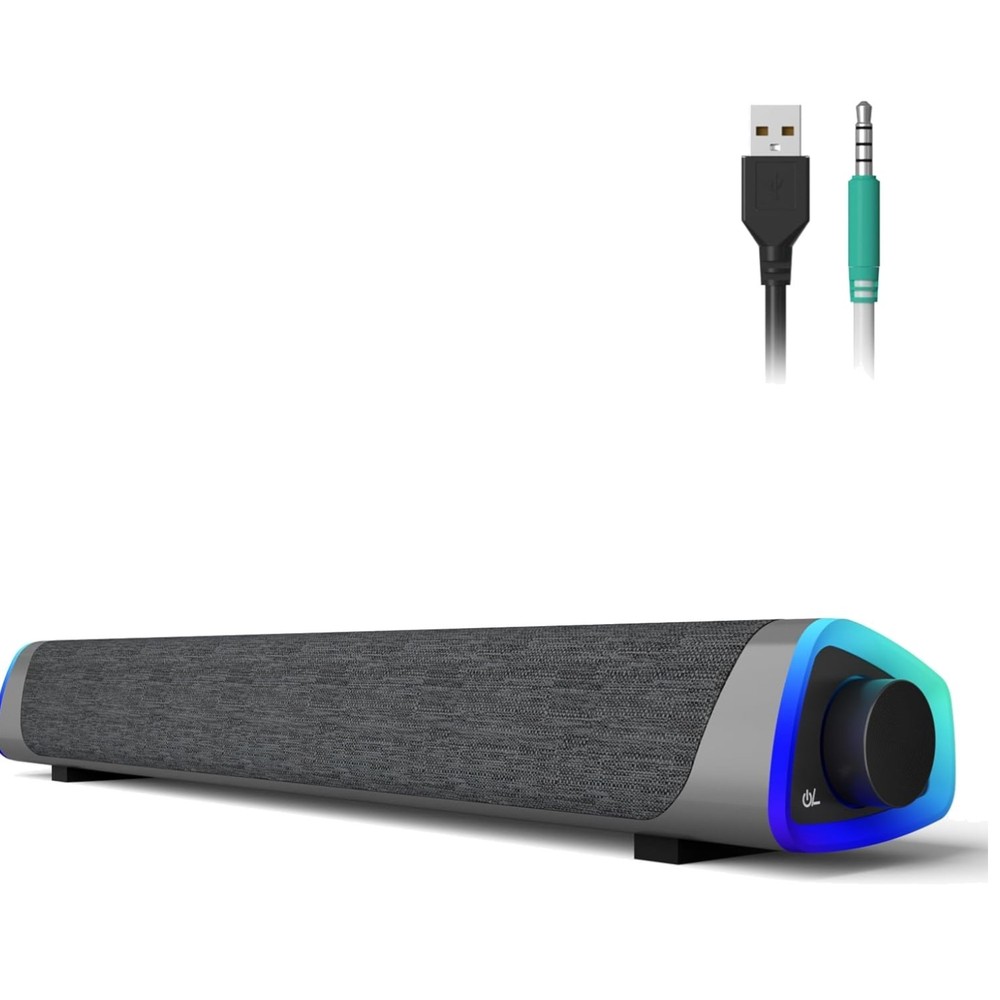USB Powered Computer Speakers with Switch..