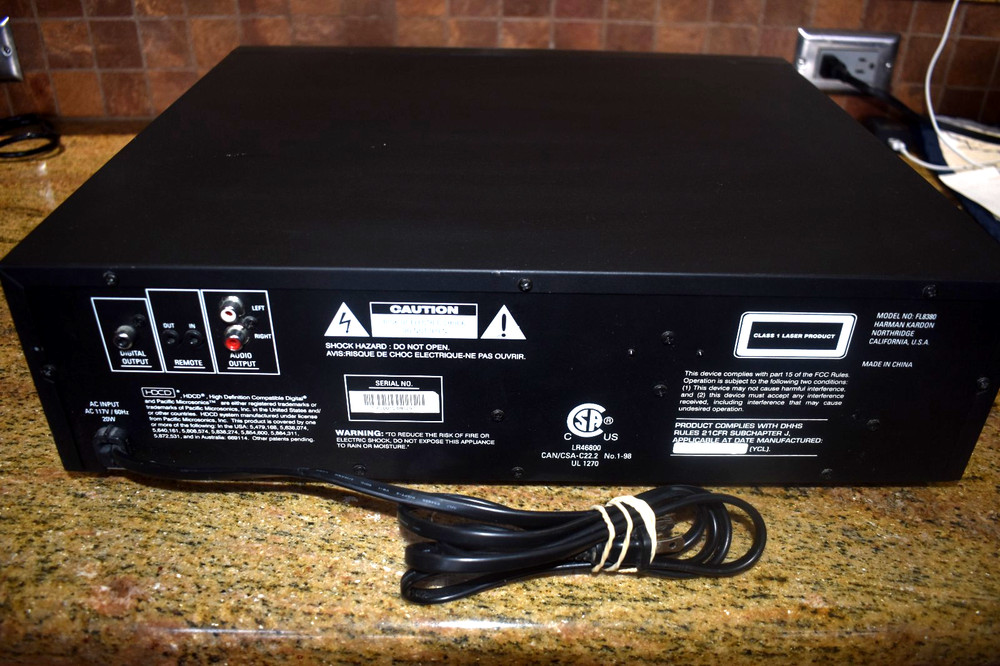 Harmon Kordon FL8380 5 CD Changer