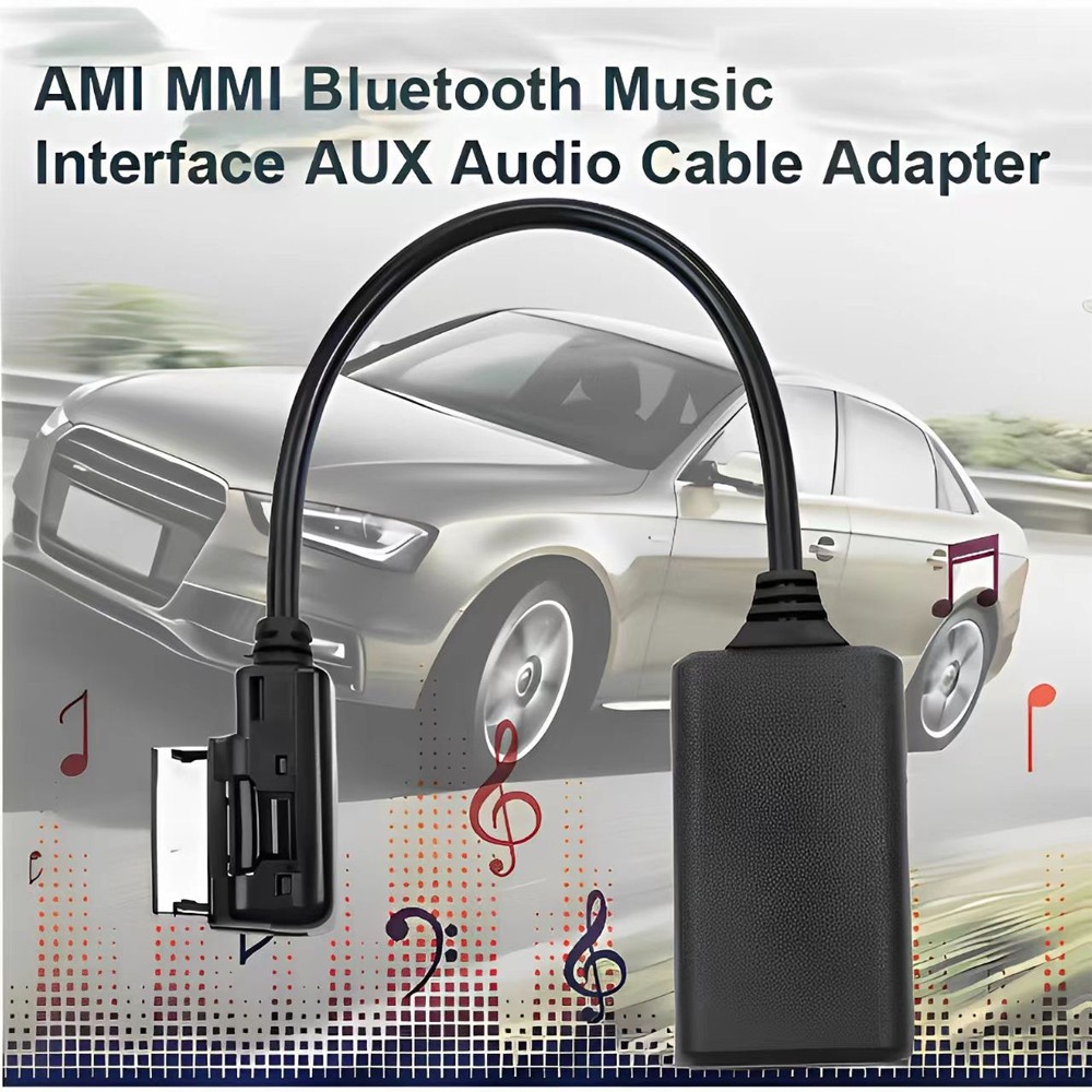 Bluetooth USB AUX Audio Cable Adapter Wireless Module For Benz GL ML CLS SLK GLK