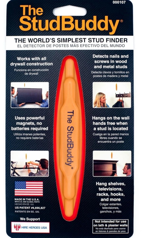 🥥 The StudBuddy Magnetic Stud Finder 🆕 DISTRESSED BOX‼️