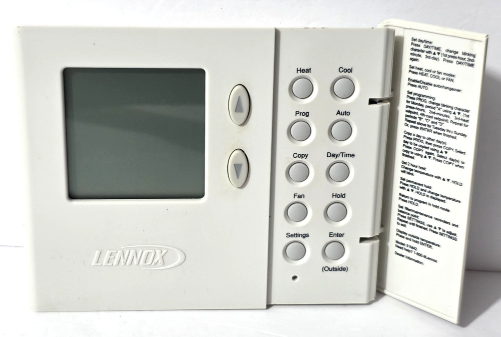 Lennox Digital Programmable Thermostat Model 51M42