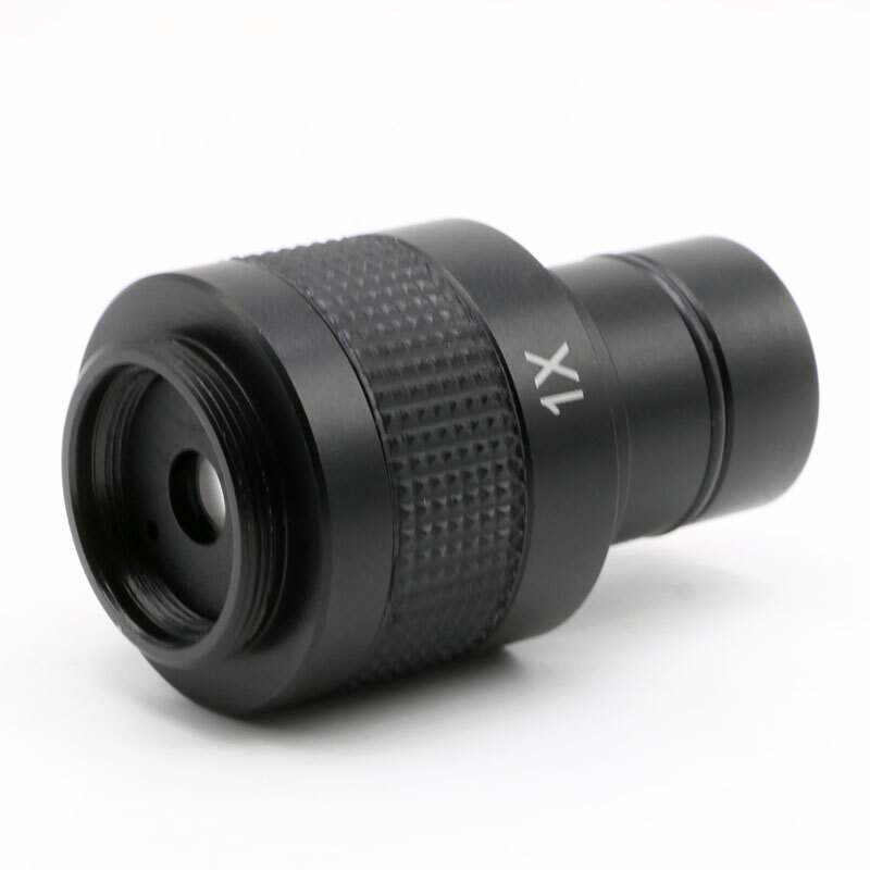 1X Microscope Camera Digital Eyepiece C Mount Lens Adapter with Adapter Rings