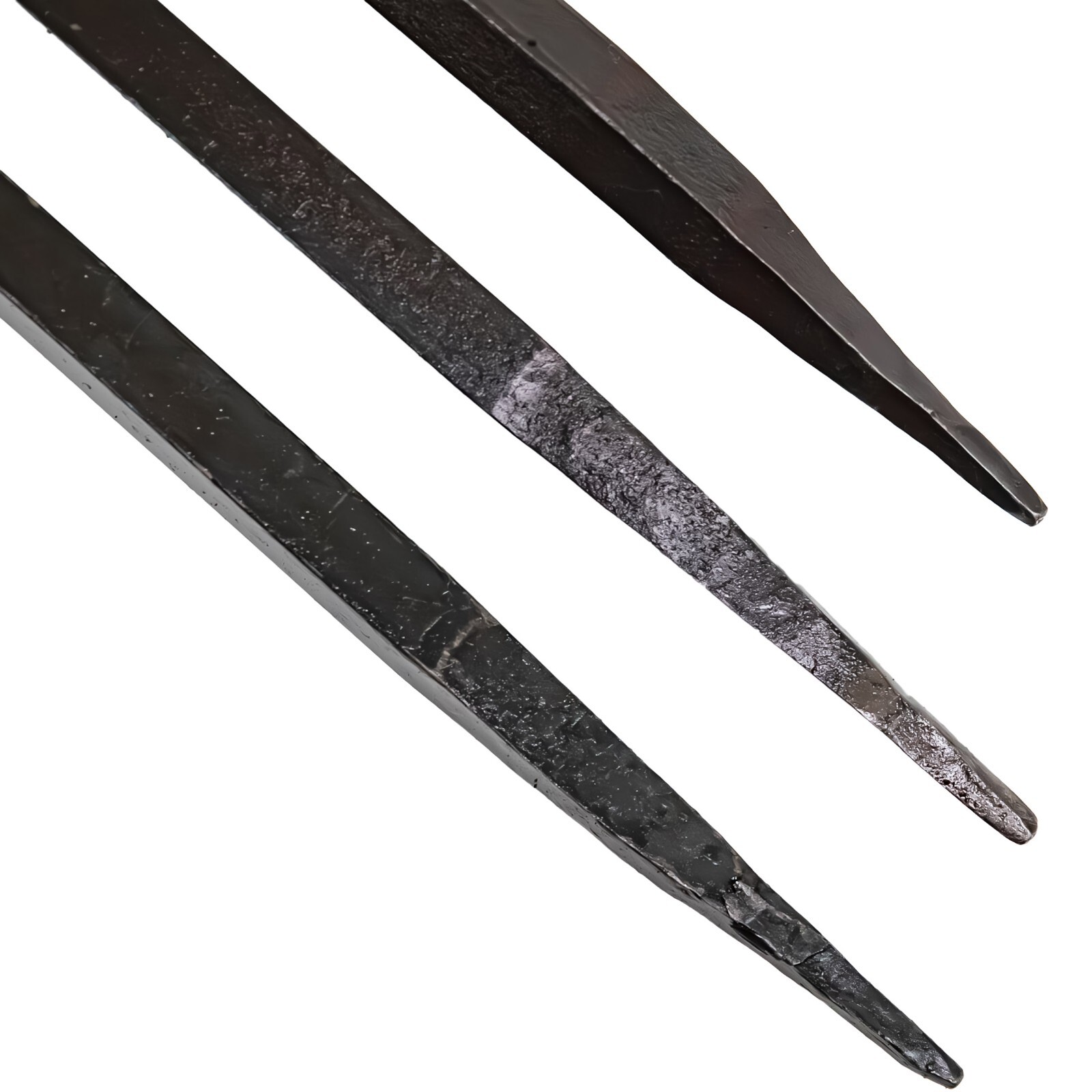 56.5 Inch Medieval Outdoor Camping Forged Iron Tripod w/ Adjustable Pot Hook